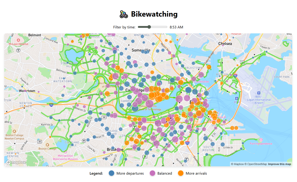 Bikewatching project preview